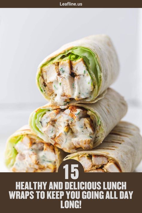 Healthy Protein Wraps For Lunch, Delicious Wraps For Lunch, Low Calories Wrap, Low Cal Wraps 300 Calories, High Protein Lunch Wrap Ideas, Healthy Mediterranean Wraps, Healthy Low Calorie Wraps, Protein Packed Wraps, Protein Packed Sandwiches