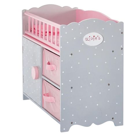 Princess Crib, Baby Doll Crib, Crib Storage, Baby Doll Furniture, Baby Doll Bed, Baby Doll Nursery, Kids Play Toys, Doll Crib, Baby Doll Accessories