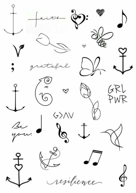 Cute Tattoo Designs Simple Tats, H Tattoo, Pola Tato, Tato Henna, Tato Lengan, Kunst Tattoos, طابع بريدي, Muster Tattoos, Cat Tattoos