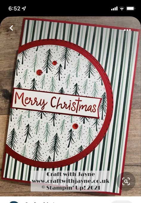 Stamped Christmas Cards Handmade, Homemade Christmas Gift Ideas, Cricut Christmas Cards, Stamped Christmas Cards, Simple Christmas Cards, Christmas Card Inspiration, Christmas Card Art, Homemade Christmas Cards, Stampin Up Christmas Cards