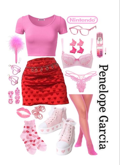 Penelope Garcia Outfits, Penelope Garcia Aesthetic, Garcia Aesthetic, Wacky Clothes, Penelope Garcia, Crimal Minds, Corporate Outfits, 2000s Fashion Outfits, Fashion Bohemian