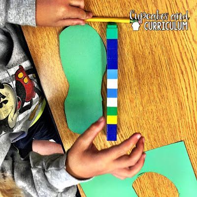 Measurement First Grade, First Grade Measurement, Teacher Humor Elementary, Math Measurement Activities, Nonstandard Measurement, Geometry Activities, Teaching Mathematics, Measurement Activities, Math Blocks