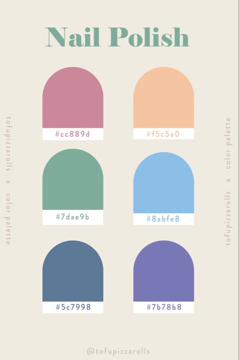 Muted Rainbow Color Palette, Tofu Pizza, Rainbow Color Palette, Flat Color Palette, Inspiration Typographie, Hex Color, Pantone Colour Palettes, Color Design Inspiration, Rainbow Palette