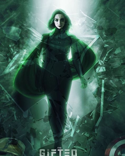 Polaris 💚 [Lorna Dane] Polaris Costume, Marvel Polaris, Izuku Vigilante, The Gifted Polaris, Xmen Oc, Scuba Diver Costume, Polaris Marvel, Emma Dumont, Magical Characters