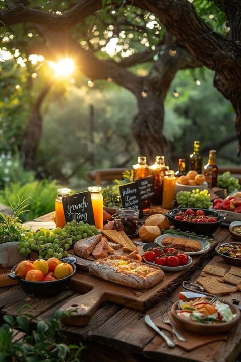 Garden To Table, Fall Dinner Party, Outdoor Dinner Parties, Tafel Decor, Party Food Buffet, Charcuterie Inspiration, Gardens Design, Charcuterie And Cheese Board, Outdoor Dinner