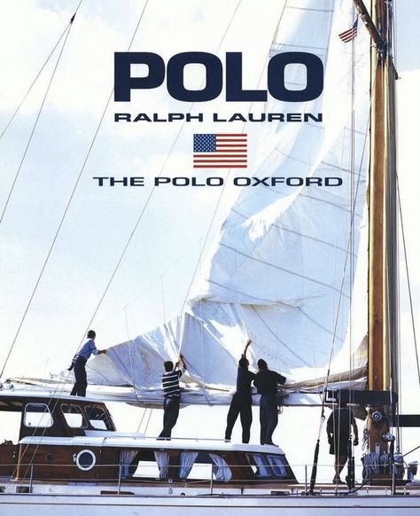 instagram.com/mayfairprincess Ralph Lauren Catalog, Sailing Photoshoot, Ralph Lauren Vintage Ads, Ralph Lauren Sailing, Vintage Ralph Lauren Ads, Ralph Lauren Ads, Vintage Poster Design, Brand Magazine, Vintage Ralph Lauren