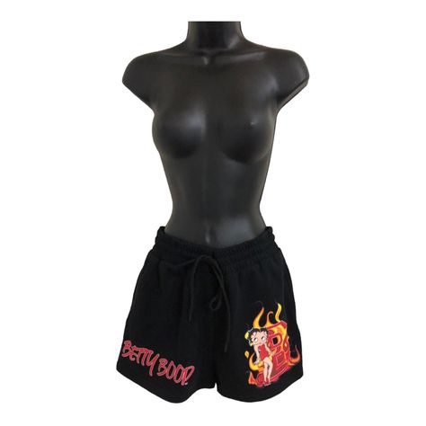 Betty Boop Black Drawstring Waist Hot Betty On Fire Sweats Shorts Size Small New Too Cute! Perfect For Lounging Or As Pjs Betty Boop Black Drawstring Waist Hot Betty On Fire Sweats Shorts Size Small New Betty Boop, Drawstring Waist, Teen Fashion Outfits, Orange Black, Teen Fashion, New Color, Womens Shorts, Fashion Outfits, Women Shopping