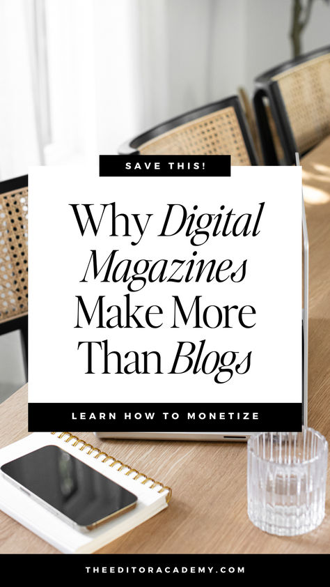 Everyone wants to make money online, so should you start a blog or start a magazine? I'm sharing why digital magazines are better at making money online from home than starting a blog.  make money blogging, how to start a blog, how to start a magazine, how to start a digital magazine, starting a digital magazine, starting a magazine How To Start A Magazine, Christian Business Ideas, Empire Building, Job Info, Six Figures, Online Business Opportunities, Ebook Writing, Extra Work, Christian Business