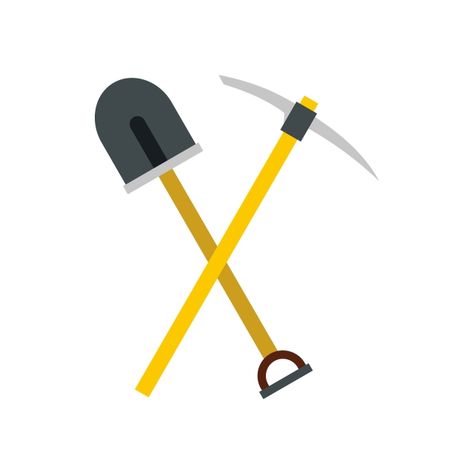 shovel,pickaxe,icon,flat,style,vector,symbol,sign,object,site,blog,web,isolated,metal,gardening,equipment,garden,agriculture,tool,farm,agricultural,work,design,element,art,drawing,instrument,farming,care,graphics,iron,industry,spade,gardener,dig,single,construction,steel,harvesting,livestock,ranch,yard,build,scoop,help,handle,digger,excavate Farm Equipment Drawing, Spade Drawing, Farm Tools And Equipment, Agriculture Tools, Element Art, Agricultural Tools, Gardening Equipment, Drawing Instruments, Farm Tools