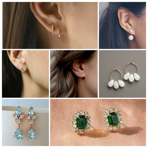 TR accessories: earrings First image: fancy earrings! Dangles and hoops and beads and jewels. Avoid chunky shapes. Avoid geometric shapes.… | Instagram Theatrical Romantic Accessories, Theatrical Romantic Earrings, Kibbe Romantic Jewelry, Theatrical Romantic Jewelry, Easy Hairdo, Ingenue Essence, Theatrical Romantic Style, Romantic Kibbe, Kibbe Romantic