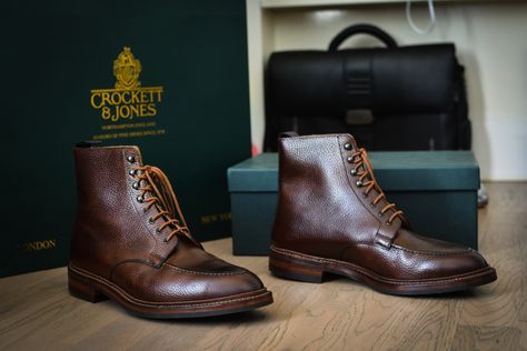 C&J Galway II  Crockett and Jones. Crockett And Jones Boots, Casual Work Boots, Crockett And Jones, Mens Dress Boots, Mens Leather Boots, Luxury Sneakers, Dr. Martens Boots, Work Boots, Dress With Boots