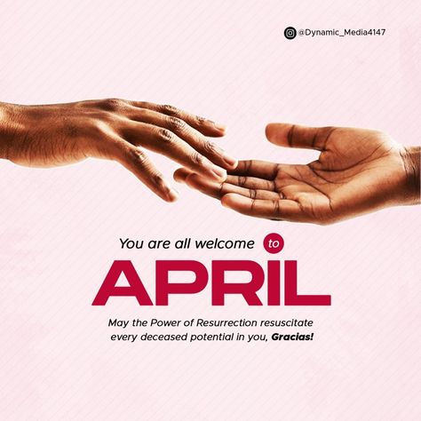 New Month Flyer Design Inspiration, Happy New Month April Design, Happy New Month April Flyer Design, Happy New Month Social Media Design, New Month Social Media Post, April Flyer Design, New Month Design Flyer, Doctor Background, New Month Flyer Design