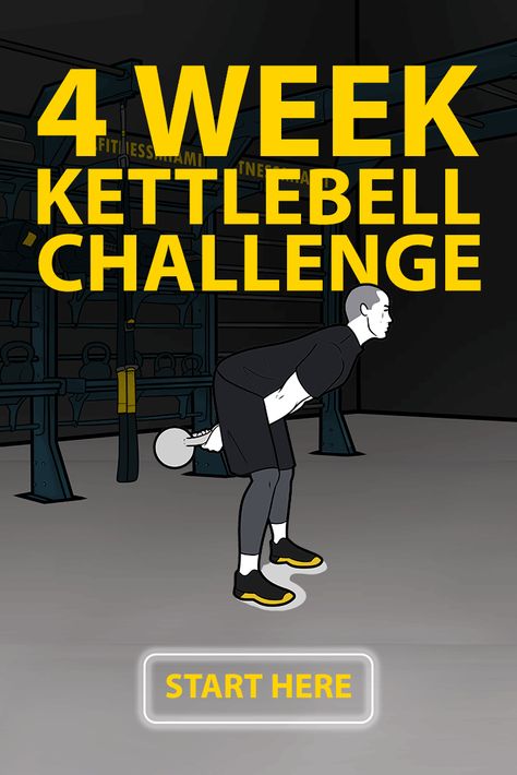 4 Week Kettlebell Workout, Kettel Bell, Kettlebell Workout For Men, Workouts For Fat Loss, Kettlebell Wod, Kettlebell Program, Chef Ramsey, Powerlifting Workouts, Kettlebell Workout Routines