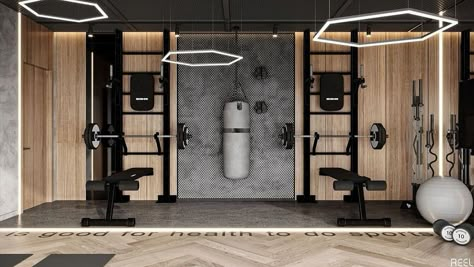 Boutique Gym, Gym Designs, Gym Design Interior, Small Home Gym, Home Gym Garage, Basement Remodel Diy, Gym Interior, Gym Room At Home, Cabinet Medical