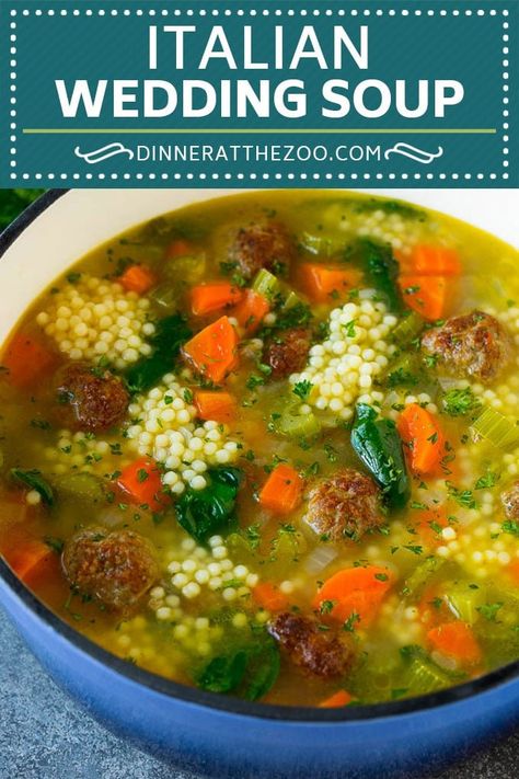 Beef Pasta Soup, Meatballs Beef, Wedding Soup Recipe, Healthy Italian Recipes, Italian Wedding Soup Recipe, Soup Easy, Wedding Soup, Meatball Soup, Beef Pasta