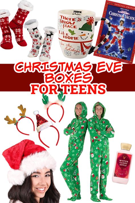 Christmas Eve Box Ideas, Accent Paint, Teen Boxing, Xmas Eve Boxes, Box Makeover, Christmas Eve Boxes, Magic Reindeer Food, Christmas To Do List, Gift Ideas For Christmas