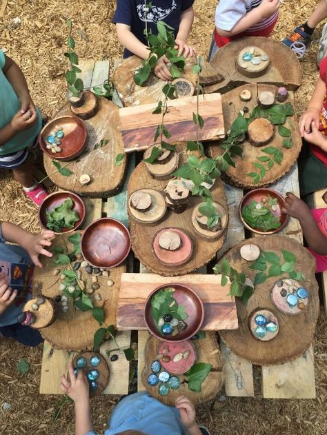 Outdoor Play Space, Outdoor Learning Spaces, Forest School Activities, Reggio Classroom, Outdoor Play Spaces, Nature School, Outdoor Education, Natural Playground, Outdoor Classroom