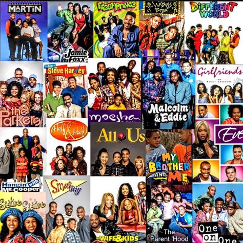 Sitcoms shows tv television 90s Black Sitcoms, 90s Shows Aesthetic, 80s Sitcom Aesthetic, 90s Sitcom Aesthetic, 90s Aesthetic Retro Pictures, Black Tv Characters, Sitcom Aesthetic, 90s Shows, 90s Black Culture Aesthetic