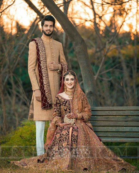 Cuple Photography, Couples Dp For Whatsapp, Mehandi Bride, Sherwani Design, Bridal Pakistani, Couples Dp, Groom Dress Men, Indian Wedding Gowns, Wedding Dresses Men Indian