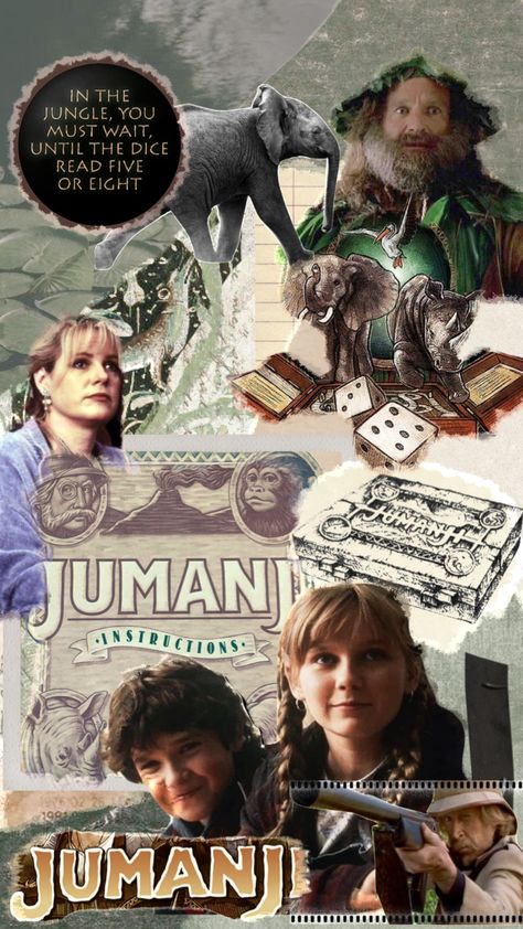 didn’t like the way it turned out so i fixed it💕#vintage #aesthetic #jumanji #collage #shuffles #shuffleaesthetic #shuffle #iconic #robinwilliams #boardgame #jungle #retro Jumanji Aesthetic, Jumanji Movie, Movie Collage, 90s Movies, Robin Williams, Vintage Aesthetic, Fix It, Board Games, Aesthetic Wallpapers