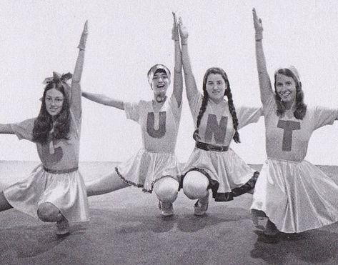 vintage on Instagram: “Cheerleaders spelling out C-u-n-t. Students of the Feminist Art Program at Fresno State College (now California State University) in 1971 📣…” Beautiful Graffiti, Teenage Wasteland, Keyboard Warrior, Fresno State, State College, Feminist Art, Art Programs, John Cena, California State