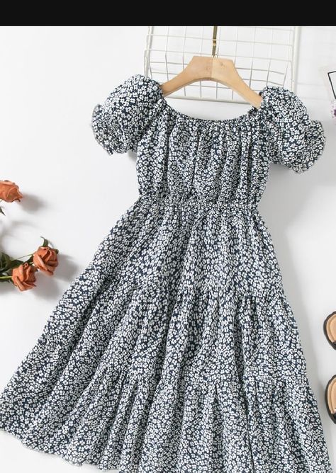 Summer Frocks, Kids Prom Dresses, Frocks For Kids, Simple Frock Design, Simple Frocks, Kids Dress Wear, Stylish Short Dresses, Desi Fashion Casual