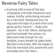 Mermaid Writing, How To Write Fanfiction, Fairy Tale Writing, Fairytale Retelling, Book Prompts, Story Prompts, Quotes Disney, Writing Advice, Writers Block