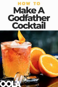 Godfather Drink, Godfather Cocktail, Movie Night Birthday Party Ideas, Amaretto Drinks Recipes, Old Fashion Drink Recipe, Manly Cocktails, Whiskey Drinks Recipes, Movie Night Birthday, Night Birthday Party