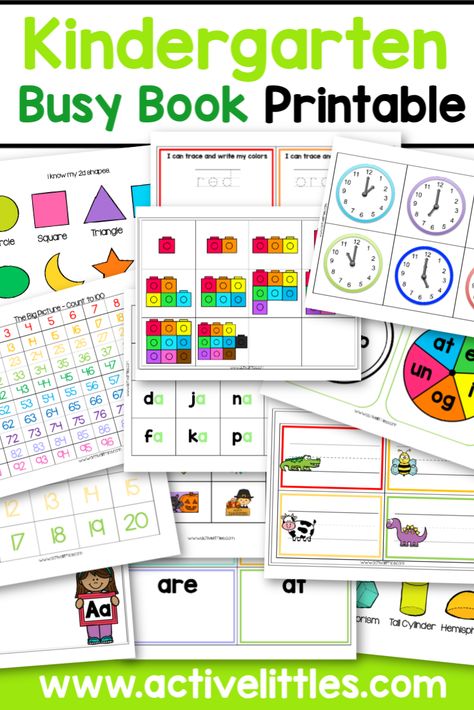 Are you looking for a busy book that will teach the basics of learning how to read for your kindergartener? This helped my kindergartener and I'm sharing it Busy Binder For Kindergarten, Busy Book For Kindergarten, Free Kindergarten Books To Print, Kindergarten Binder Free Printables, Busy Book Kindergarten, Kindergarten Activity Binder, Kindergarten Busy Book Free Printable, Kindergarten Learning Binder, Kindergarten Busy Book