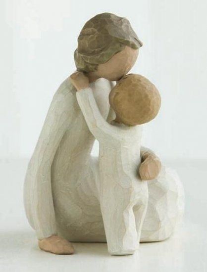 Stepping Stones: a path to healing after the loss of a child: Willow Tree Figurines Willow Tree Statues, Willow Figurines, Willow Tree Figures, Willow Tree Angels, Willow Trees, Willow Tree Figurines, Sculptures Céramiques, Angel Tree, Angel Statues