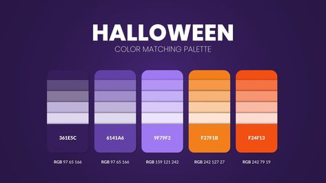 Halloween Color Pallet, Color Palette Halloween, Theme Color Palettes, Huddle Board, Halloween Color Palette, Movie Color Palette, Tema Halloween, Black Halloween Dress, Halloween Color