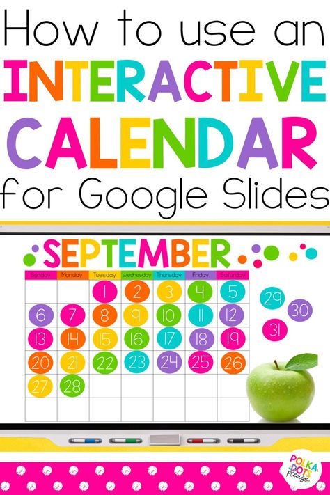 Step up your daily calendar time in the primary classroom with a digital, interactive calendar. This blog post details just how easy it is to use a digital calendar in your morning meeting to work on a variety of skills. Similar to a traditional calendar, your students will learn about the days of the week, months of the year, how to read a calendar, the weather, seasons and so much more. Check out this post to learn more about adding an interactive calendar to your daily classroom routine. Calendars Design, Morning Calendar, Kindergarten Calendar, Preschool Room, Interactive Calendar, Calendar Design Template, Calendar Activities, Preschool Rooms, Calendar Notebook