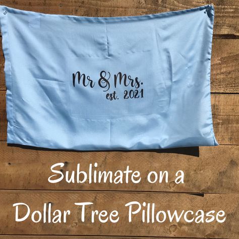 Check out this short video showing you how use sublimation on a Dollar Tree Pillowcase Svg Fonts, Font Graphic, Tree Pillow, Printable Designs, Favorite Pins, Sublimation Png, Short Video, Dollar Tree, Pillowcase