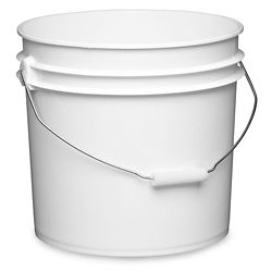 Plastic Pail - 3.5 Gallon, White S-9942W Feeding Bees, Food Grade Buckets, Plastic Pail, Diy Bucket, Tomato Plant, Plastic Buckets, Metal Screen, Tomato Garden, The Fox And The Hound