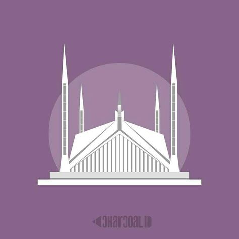 #Faisal #mosque of #islamabad  #Illustration #artwork by Charcoal Design Art #peaceful place of #pakistan https://www.instagram.com/p/BQ6Q73CARKz/ Faisal Mosque Painting, Faisal Mosque Drawing, Mosque Drawing, Faisal Mosque, Art Peaceful, Pakistan Art, Instagram Covers, Mosque Art, Illustrator Design Tutorial