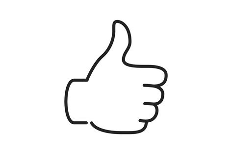 Thumbs Up Tattoo Simple, Cartoon Thumbs Up, Thumbs Up Reference, Thumbs Up Tattoo, Thumbs Up Drawing, Chemistry Basics, Hand Sign, Pose References, Up Tattoos