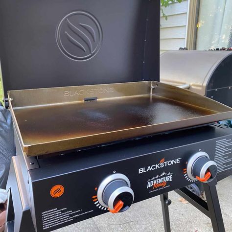 Here's 10 things to know before buying a blackstone griddle based on 3 years of cooking tons of stuff on it. Chocolate Chip Mug Cake, Blackstone Recipes, Buffalo Chicken Pasta, Blackstone Grill, Cheese Steak Sandwich, Thing To Make, Griddle Recipes, Chicken Pasta Bake, Griddle Cooking