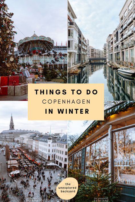 things to do in copenhagen in winter Winter Copenhagen, Copenhagen Things To Do, Copenhagen In Winter, Copenhagen Winter, Travel Copenhagen, Scandinavia Trip, Tivoli Gardens Copenhagen, Copenhagen Travel Guide, Things To Do In Copenhagen