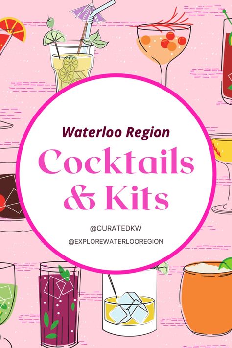 Waterloo Region’s wonderful restaurants and bars are making it easy to mix it up by offering a great selection of DIY cocktail kits plus premixed cocktails and mocktails. Our friends at Curated KW have put together a list of DIY cocktail kits to help you BYOB (Be Your Own Bartender). Cheers to good times with the Takeout Cocktail Guide! Follow the link to download the full guide! Premixed Cocktails, Cocktail Guide, Cocktail Tasting, Diy Cocktail Kit, Cocktails And Mocktails, Diy Cocktails, Cocktail Kits, Mocktails, Take Out