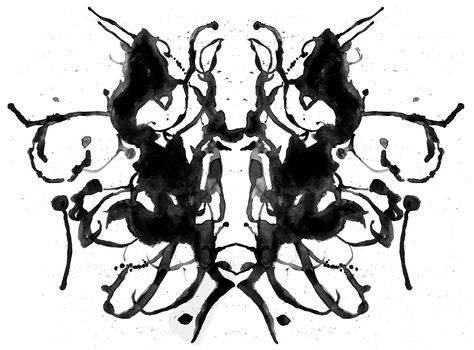 Rorschach Inkblot Tattoo, Ink Blot Art, Inkblot Art, Rorschach Art, Rorschach Inkblot, Rainbow Zebra, Yearbook Themes, 4 Tattoo, Drawing Exercises