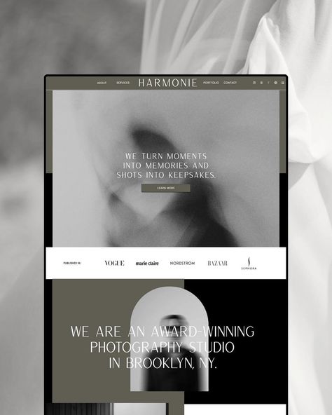 ✨THIS IS HARMONIE✨ Harmonie is coming and your old website is terrified! 😱 Check out our new Showit website template for photographers, designers, coaches and creative entrepreneurs looking to grab the right attention with their site. One of the best things to have as a new business is a high converting website that attracts major leads and more money…it’s time to give your website a job! #showitwebsitetemplates #showitwebsite Showit Website Template, Award Winning Photography, Showit Website, New Business, Creative Entrepreneurs, More Money, Website Template, Studio Photography, Award Winning