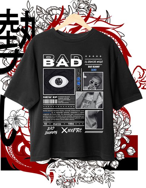 Bad Bunny Album Cover, Bad Bunny Merch, Vintage Pirate, Bunny T Shirt, Bunny Png, Download Button, Bad Bunny, Planner Cover, Retro Stil