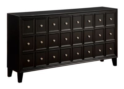 Coast To Coast 4 Door Cabinet Furniture Apothecary, Apothecary Furniture, Modern Farmhouse Black, Polish Furniture, Media Credenza, European Hinges, Color Furniture, Drawer Furniture, Entertainment Units