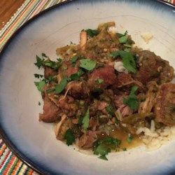 Pork Stew in Green Salsa (Guisado de Puerco con Tomatillos) - Allrecipes.com Green Chili Pork Stew, Italian Fish Stew, Best Stew Recipe, Salsa Video, Chili Pork, Mexican Meat, Irish Lamb Stew, Green Chili Pork, Mexican Pork