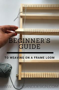 Basic Weaving, Tapestry Loom Weaving, Weaving Patterns Loom, Tapestry Loom, Weaving Loom Diy, Weaving Loom Projects, Rigid Heddle Weaving, Weaving Wall Hanging, Weaving Tools