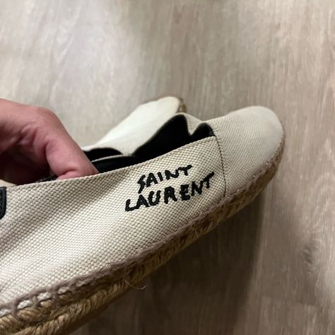 Saint Laurent espadrilles Saint Laurent Shoes, Espadrilles, Saint Laurent, Closet, Fashion Tips, Clothes Design