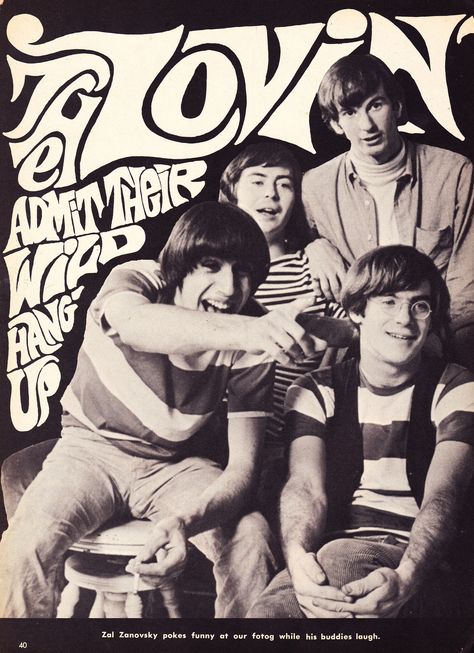 The Lovin' Spoonful-Freak Out, U.S.A. 1967 The Lovin Spoonful, Lovin Spoonful, 1960s Music, Listening Music, Swinging 60s, Good Day Sunshine, Summer In The City, Real Music, 60s Music