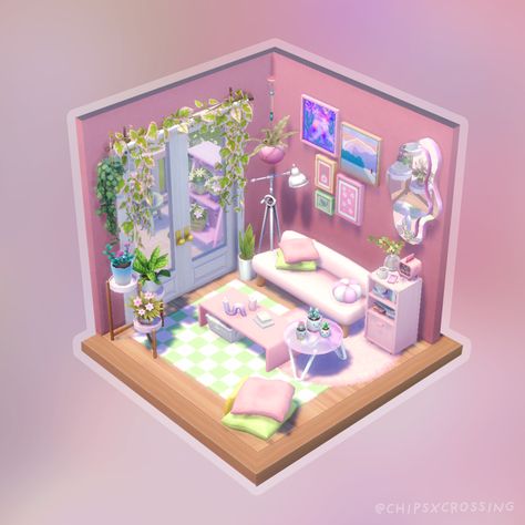 Sims 4 Pink Kitchen, Living Room Sims 4, Sims Freeplay Houses, Girly Vibes, Kawaii Bedroom, Decorate Bedroom, Sims Ideas, Casas The Sims 4, Pink Living Room