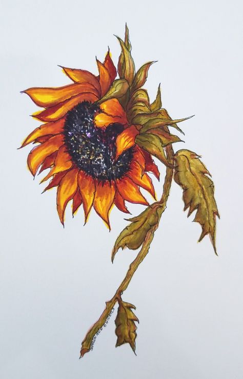 Wilting Sunflower Wilted Sunflower Drawing, Sunflower Patch Tattoo, Wilting Sunflower Tattoo, Wilted Sunflower Tattoo, Wilted Sunflower, Flower Drawing Simple, Sunflower Shoes, Sunflower Sketches, Bob Hairs