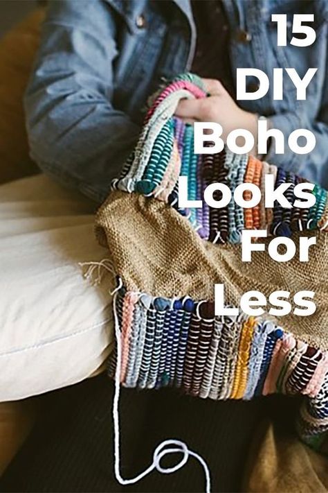 Minimalist Decor Ideas, Boho Floor Pillows, Basket Makeover, Bohemian Diy, Boho Looks, Old Wicker, Room On A Budget, Interior Boho, Boho Crafts Diy